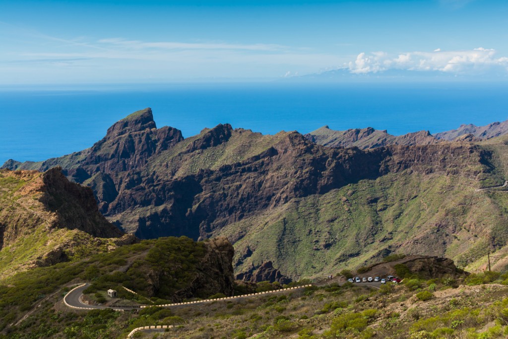 carretera Santiago del Teide